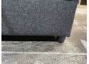 Reversible Sofa Bed with Storage Chaise and Ottoman - Prahran 3 Seater Fabric